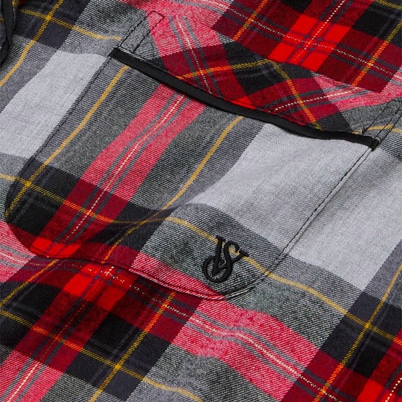 VICTORIA'S SECRET 
Red Plaid xmas
Flannel Long Pajama Set inseam‎ short - Picture 3 of 6